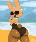 big_butt bunny_costume butt clothing costume female toony mautis_skunk animal_crossing nintendo coco_(animal_crossing) digital_media_(artwork)