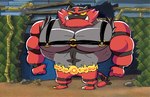 2018 3_toes 4_fingers abs aliasing angry anthro arena biceps big_muscles biped black_body black_fur black_markings black_stripes black_tail brown_nose cheek_tuft chest_markings colosseum crossover daily-incineroar destruction digital_drawing_(artwork) digital_media_(artwork) eyebrows facial_markings facial_tuft fangs featureless_crotch feet felid fingers fire fist forehead_markings front_view frown full-length_portrait fur fur_tuft generation_7_pokemon grey_body grey_fur harness head_markings incineroar light lighting male mammal markings mostly_nude multicolored_body multicolored_fur muscular muscular_anthro muscular_male muscular_thighs neck_muscles nickelodeon nintendo no_sclera parody pecs photo_background photography_(artwork) plantigrade pokemon pokemon_(species) portrait pseudo_clothing pupils red_body red_eyebrows red_fur red_markings red_stripes red_tail rock rubble seats serious shadow slit_pupils solo spongebob_squarepants standing stare striped_body striped_fur striped_markings striped_tail stripes tail tail_markings teeth toes toony triceps tuft two_tone_tail unibrow yellow_eyes