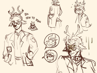 accessory anthro antlers bottomwear caesars_legion clothed clothing coat collar eyewear followers_of_the_apocalypse_(fallout) fully_clothed glasses goggles group hat headgear headwear horn lab_coat male new_vegas shirt simple_background standing tan_background text topwear trio wearing_glasses n1ceratt fallout microsoft arcade_gannon caesar_(fallout) vulpes_inculta bovid bovine canid canine cattle deer fox mammal 4:3 english_description english_text monochrome multiple_scenes