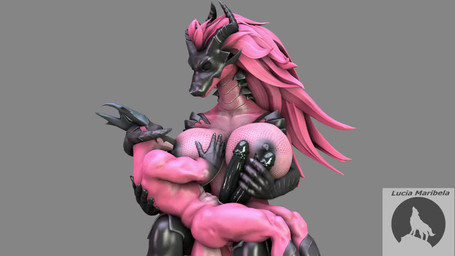 anthro black_penis bodily_fluids breastfeeding breasts claws cradle_position cradling cum cumshot duo ejaculation female genital_fluids genitals grey_background hair handjob happy looking_at_another male male/female masturbation nipples nude nursing_handjob orgasm penile penis sex simple_background smile tail teeth luciamaribela petruz_(modeler) mythology agape_(petruz) dragon mythological_creature mythological_scalie scalie 16:9 3d_(artwork) 3d_animation animated digital_media_(artwork) high_framerate no_sound short_playtime video widescreen