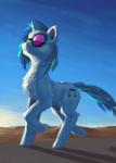 evening eyewear female feral happy horn solo sunglasses eqlipse_(artist) friendship_is_magic hasbro my_little_pony mythology vinyl_scratch_(mlp) equid equine horse mammal mythological_creature mythological_equine pony unicorn hi_res