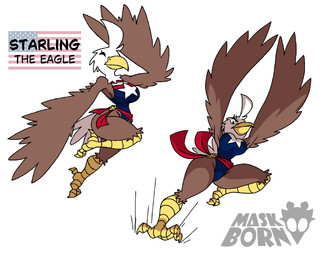 american_flag anthro beak big_breasts big_wings breasts claws clothing eyelashes female flying leotard non-mammal_breasts simple_background solo spread_wings thick_thighs toe_claws united_states_of_america white_background wide_hips wings diegutan accipitrid accipitriform avian bird eagle aliasing binary_drawing digital_drawing_(artwork) digital_media_(artwork) hi_res