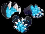4:3 alpha_channel anthro claws curling_toes dragon feet foot_fetish foot_focus hi_res male mythological_creature mythological_scalie mythology natsuakai paws scales scalie soles solo toe_claws toes xero_(captainscales)