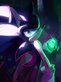 5_fingers abstract_background ambiguous_gender anthro black_nose chaos_emerald clothing fingers gem glistening glistening_eyes gloves glowing_gem glowing_object green_eyes green_light handwear holding_gem holding_object looking_at_viewer multicolored_body pupils quills_(anatomy) solo tail two_tone_body white_clothing white_gloves white_handwear lenmue0 sega sonic_the_hedgehog_(series) sonic_the_hedgehog eulipotyphlan hedgehog mammal 3:4 shaded