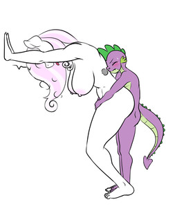 age_difference anthro areola biped breasts duo female female_penetrated green_spines hair horn larger_female male male/female male_penetrating nipples nude older_female penetration penile penile_penetration pink_hair pink_nipples purple_body sex side_view simple_background size_difference smaller_male tongue tongue_out white_body young younger_male pia-sama friendship_is_magic hasbro my_little_pony mythology fleur_de_lis_(mlp) spike_(mlp) dragon equid equine mammal mythological_creature mythological_equine mythological_scalie scalie unicorn digital_media_(artwork) hi_res