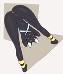 absurd_res anthro black_body black_fur blush breasts conditional_dnp felid feline female fingering fur hand_on_butt hand_on_pussy hi_res mammal small_breasts tarahe tongue tongue_out vaginal vaginal_fingering yellow_eyes zoyler zoyler_(character)