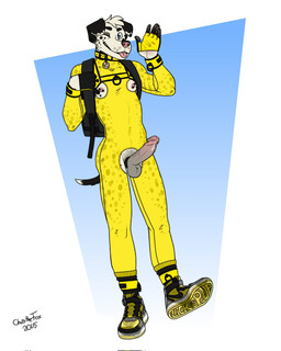accessory anthro backpack balls barbell_piercing belly blinking blinking_at_viewer blue_eyes bodily_fluids boots circumcised clothing cock_ring collar ear_piercing ear_ring ears_down erection footwear genital_fluids genitals glans gloves handwear humanoid_genitalia humanoid_penis jewelry latex latex_clothing looking_at_viewer male nipple_piercing nipples nude nude_anthro nude_male penis penis_accessory penis_jewelry piercing pivoted_ears precum raised_hand ring_piercing shoes solo suit tail tongue tongue_out vein veiny_penis wearing_backpack bartek22 air_force_1 nike chris_the_dalmatian_(bartek22) canid canine canis dalmatian domestic_dog mammal 2025 hi_res