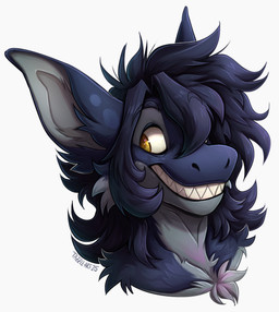 anthro blue_body blue_fur brown_eyes chest_tuft fluffy fur male multicolored_body multicolored_fur simple_background smile solo toothy_smile tuft two_tone_body two_tone_fur white_background tazara sio_(siotheshark) aquatic fish furred_shark shark headshot_portrait hi_res portrait