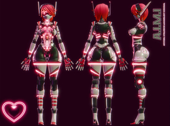 big_breasts body_writing breasts clothing embedded_penetrable_sex_toy female glowing glowing_markings hair hoodie machine markings not_furry pink_hair solo thick_thighs topwear translucent translucent_body white_body wide_hips aimizer0 a.i.m.i_(aimizer0) humanoid robot robot_humanoid 3d_(artwork) absurd_res digital_media_(artwork) hi_res