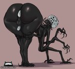 anus balls bent_over big_butt biped black_body butt femboy genitals huge_butt male multi_arm multi_eye multi_limb not_furry nude penis ze_blackball.d the_baptist_(ze_blackball.d) humanoid monster absurd_res hi_res