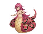 apode areola big_breasts breasts female genitals hair legless monster_girl_(genre) navel nipples nude purple_tongue pussy red_body red_hair red_scales scales serpentine simple_background split_form tail tan_body tan_skin tongue white_background yellow_eyes ginagi draconcopode humanoid lamia reptile scalie snake 2d_animation 5:4 animated digital_media_(artwork) motion_tweening short_playtime