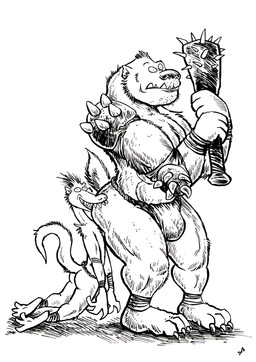 3_toes abs ankle_wraps anthro arched_soles arm_tuft bite bulge butt butt_bite cheek_tuft chest_tuft clothed clothing club_(weapon) curling_tail derp_eyes duo facial_tuft fangs feet head_tuft holding_club holding_melee_weapon holding_object holding_weapon humanoid_feet humanoid_heel knee_tuft leg_tuft male melee_weapon mostly_nude muscular muscular_anthro muscular_male nude open_mouth open_smile pecs plantigrade raised_tail scut_tail shadow sharp_teeth short_tail shoulder_pads shoulder_tuft size_difference skimpy skinny skinny_male slim slim_anthro slim_male smile soles spiked_club spiked_elbow_pads spiked_shoulder_pads spikes standing surprised tail teeth toes tuft weapon wraps wrist_wraps jwbalsley sally_and_the_stompers sid_the_mongoose badger herpestid mammal mongoose mustelid musteline 2025 black_and_white digital_drawing_(artwork) digital_media_(artwork) hi_res monochrome shaded signature simple_shading sketch