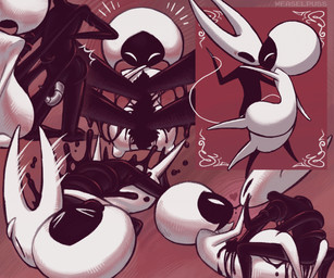 >_< aftercare anthro black_blood black_tentacles blood blush bodily_fluids colored_blood duo eyes_closed featureless_feet featureless_hands feet female female/female gore heart_symbol kneeling laugh mouthless mouthless_kiss multiple_poses ovipositor pose saliva saliva_string sewing sewing_needle splash tentacle_hug tentacles thread unusual_blood unusual_bodily_fluids wound_penetration weaselpuss hollow_knight:_silksong hollow_knight_(franchise) team_cherry hornet_(hollow_knight) lace_(hollow_knight:_silksong) arthropod insect 2d_animation 6:5 animated frame_by_frame hi_res