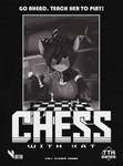 anthro board_game chess female markings solo spots spotted_markings text yttrium_(artist) twokinds kathrin_vaughan canid canine felid feline hybrid keidran mammal english_text greyscale hi_res monochrome