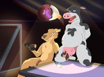 anthro apple barnyard bdsm belly breasts camel_toe duo exposed_breasts farm farmer food fruit gag gagged male male/male milk plant prostate_stimulation sex_toy slave vibrator pricethecamel barnyard_(series) nickelodeon otis_(barnyard) camel camelid mammal