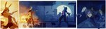 aiming aiming_weapon animal_ears anthro book bottomwear building burning_building chair clothing coat duo female fingerless_gloves fire furniture gloves gun handgun handwear jacket moon paper pistol pointing_gun ranged_weapon running scenery shorts solo table topwear tower weapon vespertellino mythology canid canine canis human lagomorph leporid mammal mythological_canine mythological_creature rabbit werecanid werecanine werecreature werewolf wolf 2022 digital_drawing_(artwork) digital_media_(artwork) hi_res