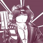 :3 ambiguous_gender anthro clothing cybernetics eyewear fingerless_gloves gloves gun handwear machine parody ranged_weapon solo sunglasses weapon darkshreaders terminator_(franchise) terminator_gun_pose_(meme) undertale undertale_(series) temmie_(undertale) the_terminator_(terminator) android cyborg robot t-800_series_(terminator) tem terminators_(terminator) meme