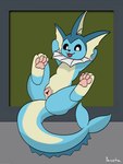 animal_genitalia animal_pussy blep canine_genitalia canine_pussy female fin genitals paws pussy solo tail tongue tongue_out conditional_dnp pawsta game_boy game_boy_family nintendo pokemon eeveelution generation_1_pokemon marine pokemon_(species) vaporeon 3:4 hi_res