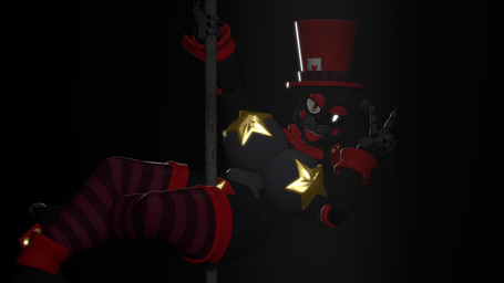 anthro breasts clothing female leggings legwear machine pole solo cbjart luiske476_(modeler) five_nights_at_freddy's freddy_fazbear's_pizzeria_simulator scottgames lefty_(fnaf) animatronic robot 16:9 2019 3d_(artwork) 4k absurd_res digital_media_(artwork) hi_res source_filmmaker_(artwork) widescreen