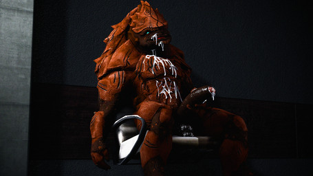 4_balls balls big_penis bodily_fluids cum cum_on_face cum_on_own_face cum_on_self erection foreskin genital_fluids genitals humanoid_genitalia humanoid_penis male masturbation multi_balls multi_genitalia penile penile_masturbation penis solo hadronighini bioware electronic_arts mass_effect alien krogan 2018 3d_(artwork) digital_media_(artwork) hi_res