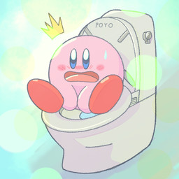advantageinoma blush blush_lines bodily_fluids caught caught_using_toilet embarrassed feet hands_between_legs humiliation imminent_peeing imminent_pooping male not_furry on_toilet open_mouth potty_time shocked sitting sitting_on_toilet solo sweat sweatdrop toilet toilet_bowl toilet_lid toilet_seat toilet_use toilet_water kirby_(series) nintendo kirby waddling_head 1:1 hi_res