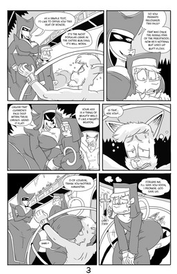anthro bdsm beard big_breasts big_butt blush blush_lines bodily_fluids bound breasts butt butt_grab christian_cross christian_symbol clothed clothed_anthro clothed_female clothed_male clothing cross crucifix dialogue dominant dominate_male facesitting facial_hair female fully_clothed fully_clothed_anthro fully_clothed_female fully_clothed_male group hand_on_butt hands_tied horrified huge_butt larger_female male male/female male/male nails nun nun_habit nun_outfit nun_veil partially_clothed_anthro partially_clothed_male priest religion religious_clothing religious_symbol sadism sadistic_expression sadistic_smile scared sharp_nails sitting sitting_on_another size_difference smothering speech_bubble sweat tall_female text thick_thighs thought thought_bubble thoughts trio underwear wide_hips gulpspooky nondelismell christianity gabriel_(gulpspooky) mother_aamantha_(gulpspooky) bovid caprine domestic_cat felid feline felis goat haplorhine mammal monkey primate black_and_white comic english_text hi_res monochrome