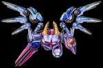 ambiguous_gender horn mask mechanical_wings melee_weapon not_furry pink_body shield solo sword weapon assassinknight-47 kirby_(series) nintendo galacta_knight mechanized lance_(disambiguation) alpha_channel hi_res