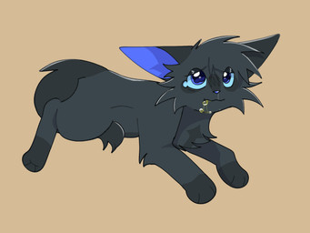 black_body black_fur blue_eyes blue_sclera bodily_fluids crying drinking drinking_urine feral frowning_at_another fur genital_fluids lying male mouth_closed pee_on_face questionable_consent sad simple_background solo spilling_out tail_under_leg tears uncomfortable urine urine_in_mouth urine_on_face urine_stream watersports wet_nose tempestpaw warriors_(book_series) crowfeather_(warriors) domestic_cat felid feline felis mammal 2025 4:3 digital_drawing_(artwork) digital_media_(artwork) hi_res shaded