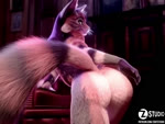 anthro anus big_breasts big_butt black_body black_fur black_hair breasts brown_eyes butt butt_grab butt_jiggle claws female fluffy fluffy_tail fur furniture genitals hair hand_on_butt inside jiggling looking_at_viewer looking_back looking_back_at_viewer nude orange_body orange_fur photorealism presenting presenting_anus presenting_hindquarters presenting_pussy pussy raised_tail seductive solo spread_butt spreading stripes tail tan_nose teasing text zorryn ami_(personalami) domestic_cat felid feline felis maine_coon mammal 2022 3d_(artwork) 3d_animation 4:3 animated cinema_4d_(artwork) compression_artifacts digital_media_(artwork) high_framerate no_sound short_playtime url watermark webm