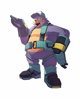 anthro belly belt boots clothing footwear front_view fur gloves handwear harness hat headgear headwear male overweight purple_body purple_fur shoes simple_background socks solo thigh_strap tusks speendlexmk2 sega sonic_the_hedgehog_(series) rotor_the_walrus aquatic mammal pinniped walrus absurd_res hi_res