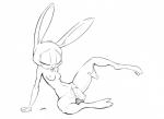 anthro black_and_white blush breasts chest_tuft disembodied_hand disembodied_penis disney duo eyes_closed female female_focus genitals hi_res judy_hopps lagomorph leg_grab leporid line_art long_ears looking_pleasured male male/female mammal monochrome nipples nude one_leg_up open_mouth penis pubes pussyjob rabbit raised_leg reclining rogone2 sex simple_background solo_focus tuft vein veiny_penis white_background zootopia