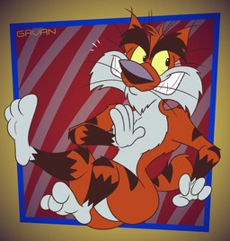 3_toes 4_fingers abstract_background anthro arched_back arched_soles arm_tuft back_tuft belly big_butt biped black_eyebrows black_nose black_stripes butt butt_from_the_front casual_nudity cheek_tuft chest_tuft chin_tuft clenched_teeth curling_toes curvy_figure elbow_tuft eyebrows facial_tuft fangs feet fingers foot_focus fur glance gloves_(marking) grin grinning_at_viewer head_tuft humanoid_feet humanoid_heel knee_tuft leg_markings leg_tuft lines_drawn male markings nude open_mouth open_smile orange_body orange_fur plantigrade pose raised_leg scut_tail sharp_teeth short_tail shoulder_tuft sitting slightly_chubby slightly_chubby_anthro slightly_chubby_male small_tail small_waist smile smiling_at_viewer smirk smirking_at_viewer smug smug_expression smug_face smug_grin socks_(marking) soles solo striped_body striped_fur striped_markings striped_tail stripes tail tail_markings teeth thick_eyebrows toes toony toothy_grin tuft wasp_waist whiskers white_belly white_body white_feet white_fur white_hands wide_hips yellow_sclera gavanzude adventures_from_the_book_of_virtues pbs socrates_the_bobcat bobcat felid feline lynx mammal 2025 alternate_version_at_paywall colored digital_drawing_(artwork) digital_media_(artwork) flat_colors hi_res pinup signature