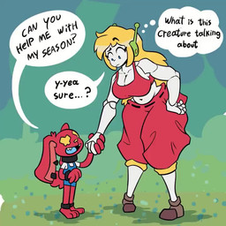 4_fingers antennae_(anatomy) anthro anthro_penetrating anthro_penetrating_female anthro_penetrating_humanoid areola asking_for_help balls bed big_breasts big_penis black_piercing black_text blonde_hair blue_eyes blue_tongue bottomwear breasts brown_clothing brown_footwear brown_shoes cervical_penetration cleavage clitoris clothed clothed_to_nude clothing collarbone crop_top deep_penetration dialogue duo ear_piercing ellipsis erection female female_on_anthro female_penetrated fingers floppy_ears footwear from_front_position fur furniture genital_piercing genitals glans glistening glistening_areola glistening_breasts glistening_thighs green_antennae grey_areola grey_body grey_breasts grey_clitoris grey_nipples grey_piercing grey_vulva hair hand_holding hand_on_hip hand_on_own_hip highlights_(coloring) humanoid_genitalia humanoid_on_anthro humanoid_penetrated humanoid_penis humanoid_vulva internal internal_vaginal interspecies larger_female larger_humanoid larger_penetrated larger_sub leaning leaning_forward long_hair lying machine male male/female male_on_humanoid male_penetrating male_penetrating_female male_penetrating_humanoid midriff navel nipples on_back on_bed open_mouth open_smile pants penetration penile penile_penetration penis penis_in_vagina penis_piercing piercing question_mark red_balls red_body red_bottomwear red_clothing red_crop_top red_ears red_fur red_glans red_pants red_penis red_shirt red_tail red_tongue red_topwear sex shirt shoes short_tail size_difference small_but_hung smaller_anthro smaller_male smile speech_bubble standing stuttering submissive tail teeth text thick_thighs thought_bubble tongue topwear vaginal vaginal_penetration vulva white_speech_bubble white_thought_bubble wide_hipped_female wide_hipped_humanoid wide_hips x_eyes yellow_eyes yellow_nose bav cave_story curly_brace thober_(bav) android humanoid lagomorph leporid mammal rabbit robot robot_humanoid 1:1 2d_animation animated english_text frame_by_frame no_sound short_playtime video