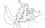 5_fingers ankle_grab anthro anthro_on_anthro balls breasts clenched_teeth defloration duo erection eyes_closed female female_penetrated fingers fluffy fluffy_tail fur genitals half-identical_twins humanoid_genitalia humanoid_penis leg_grab looking_pleasured male male/female male_penetrating male_penetrating_female nipples nude open_mouth penetration penile penile_penetration penis penis_in_pussy pussy sex simple_background small_breasts tail teeth vaginal vaginal_penetration virgin black-kitten lumi_whitefox ravi_whitefox canid canine fox mammal marble_fox red_fox true_fox 16:10 2016 digital_drawing_(artwork) digital_media_(artwork) line_art monochrome sketch widescreen brother_(lore) brother_and_sister_(lore) incest_(lore) sibling_(lore) sister_(lore) twincest_(lore) twins_(lore)