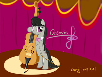bow_(stringed_instrument) bowed_string_instrument cello female feral musical_instrument solo string_instrument tail gracy friendship_is_magic hasbro my_little_pony octavia_(mlp) earth_pony equid equine horse mammal pony 4:3 wallpaper