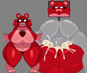 anthro balls big_breasts big_butt bodily_fluids breasts butt cum cum_in_vagina cum_inside duo ejaculation female from_front_position fur genital_fluids genitals heart_eyes heart_pupils heart_symbol human_on_anthro humanoid_genitalia interspecies looking_at_viewer male male/female male_human male_penetrating mating_press nude open_mouth penetration penile penile_penetration penis sex shortstack simple_background smile thick_thighs tongue vaginal vaginal_penetration wide_hips woopyy instant_loss_2koma mob_entertainment poppy_playtime smiling_critters anon bobby_bearhug bear human mammal ursine absurd_res digital_media_(artwork) hi_res