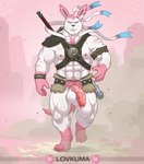 2021 abs accessory anthro anthrofied armband balls barazoku barbarian bethesda_game_studios blue_eyes bow_on_head bow_ribbon bow_tie bracelet claymore dildo_sword dovahkiin dust eeveelution eye_scar facial_scar fantasy feelers flaccid foreskin fur generation_6_pokemon genitals hair hair_accessory hair_bow hair_ribbon harness hi_res humanoid_genitalia humanoid_penis jewelry lovkuma male manly melee_weapon microsoft mountain multicolored_body multicolored_fur muscular muscular_anthro muscular_arms muscular_legs muscular_male navel nintendo nipples penis penis_sword pink_body pink_fur pink_hair pink_penis pokemon pokemon_(species) pokemorph pubes ribbons scar scars_all_over shoulder_guards skyrim solo sword sylveon tentacles the_elder_scrolls two_tone_body two_tone_fur warrior weapon white_body white_fur