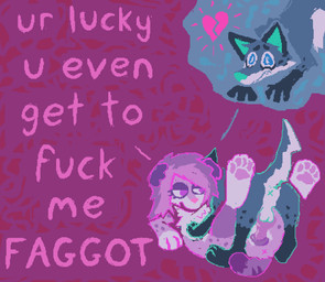 anatomically_correct anatomically_correct_genitalia anatomically_correct_penis anatomically_correct_vulva animal_genitalia animal_penis animal_vulva anus balls blue_body blue_fur blue_inner_ear canine_genitalia canine_penis canine_vulva cutaway dialogue duo female female_penetrated feral feral_on_feral feral_penetrated feral_penetrating feral_penetrating_feral fur genitals hair heartbreak homophobic_slur insult male male/female male_penetrating male_penetrating_female penetration penile penile_penetration penis penis_in_vagina profanity purple_body purple_fur purple_hair scene_haircut sex talking_to_another teal_nose text toony vaginal vaginal_penetration vulva x_anus demensa emil_(demensa) canid canine canis coyote domestic_dog mammal 2025 digital_media_(artwork) english_text hi_res pixel_(artwork)