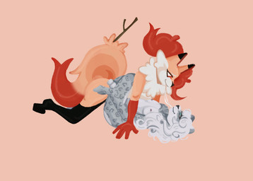 ambiguous_penetration anthro bodily_fluids duo eye_contact femboy femboy/femboy intimate leopard_spots looking_at_another male male/male nipple_piercing nipples penetration piercing saliva saliva_string sex spots unknown_artist nintendo pokemon brisky_(briskyy) selene_(selene) braixen felid generation_6_pokemon mammal pantherine pokemon_(species) snow_leopard