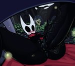 ambiguous_gender anthro anus arthropod big_penis black_body black_eyes blush bodily_fluids boxman breasts clitoris cloak clothing duo empty_eyes erection female genital_fluids genitals heart_symbol hi_res hollow_knight hornet_(hollow_knight) huge_penis humanoid_genitalia humanoid_penis imminent_sex incest_(lore) insect long_penis male male/female penis precum pussy shocked size_difference small_breasts small_but_hung solo_focus team_cherry the_knight_(hollow_knight) thick_penis vein veiny_penis vessel_(species) wide_eyed