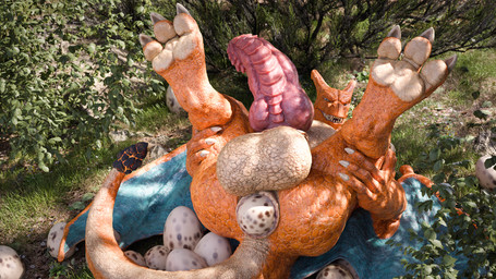 balls egg egg_in_ass genitals knot knotted_penis male oviposition pawpads penis scales solo text aquafreeze mythology nintendo pokemon zharus_(aquafreeze) charizard dragon generation_1_pokemon mythological_creature mythological_scalie pokemon_(species) scalie 3d_(artwork) digital_media_(artwork) english_text hi_res widescreen