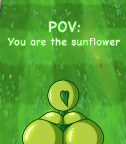 ambiguous_gender big_butt bouncing_butt butt caption clothing first_person_view green_body green_clothing green_thong green_underwear huge_butt humor lmao not_furry plant rear_view shitpost solo text thong tight_clothing underwear papriko electronic_arts plants_vs._zombies popcap_games elemental_creature flora_fauna peashooter_(pvz) 2025 2d_animation animated english_text hi_res loop meme tagme