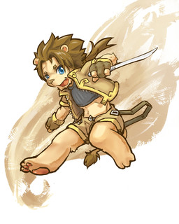 blue_eyes brown_hair cerb0980 clothing cute feline hair knife lion mammal open_mouth pawpads shorts simple_background tooth weapon
Rating: Safe
Score: 3
User: terminal11
Date: January 26, 2014
