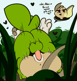 3_toes anthro anthro_on_anthro anthro_penetrated anthro_penetrating anthro_penetrating_anthro anus anvil_position big_butt black_eyes blush bodily_fluids brown_body brown_fur butt cutaway drooling duo exhibitionism eyebrows faceless_character faceless_male feet female female_on_bottom female_penetrated from_front_position fur genitals grass grey_body grey_fur heart_symbol interspecies legs_up looking_pleasured lying male male/female male_on_top male_penetrating male_penetrating_female mating_press motion_lines on_back on_bottom on_ground on_top open_mouth orange_body orange_fur outside outside_sex penetration penile penile_penetration penis penis_in_vagina plant public public_sex raised_eyebrow rear_view saliva sex shrub straddling text thick_thighs thrusting tiptoes toes vaginal vaginal_penetration yellow_body yellow_cheeks yellow_fur yellow_inner_ear 1upgobbo nintendo pokemon jay_(1upgobbo) susie_(1upgobbo) generation_1_pokemon generation_2_pokemon larvitar mammal murid pokemon_(species) raichu rodent 2020 hi_res
