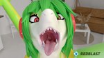 anthro female mouth_shot open_mouth red_eyes solo teeth throat tongue tongue_out uvula redblast blender_cycles nintendo pokemon generation_5_pokemon pokemon_(species) snivy 16:9 3d_(artwork) 4k absurd_res blender_(artwork) digital_media_(artwork) hi_res widescreen