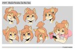 ambiguous_gender anthro smile solo young longdanger canid canine canis domestic_dog mammal shiba_inu spitz 2020 digital_media_(artwork) headshot_portrait portrait