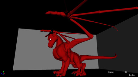 4_toes animal_genitalia balls black_horn buckteeth claws detached_sheath dewclaw ears_down feet feral genitals growth horn looking_up lying male on_side open_mouth penis pivoted_ears prono red_balls red_body red_ears red_penis red_tail sheath solo spread_legs spreading standing tail teeth thick_tail toes white_sclera wings yellow_eyes acheroth mythology andre_(acheroth) dragon mythological_creature mythological_scalie scalie 16:9 3d_(artwork) 3d_animation animated digital_media_(artwork) hi_res no_sound short_playtime unfinished video widescreen