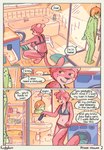 bra clothed clothed/nude clothing dialogue female laundry nude shower underwear conditional_dnp funkybun veronica_(funkybun) zoe_(funkybun) comic hi_res