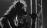 alternative_fashion ambiguous_gender anthro concert metal metalhead nyzara solo kertit hyena mammal spotted_hyena 3d_(artwork) digital_media_(artwork) hi_res monochrome