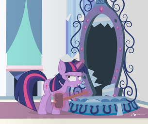 2013 cutie_mark dm29 equine female friendship_is_magic fur glowing hair hammer horn horse levitation magic mammal mirror my_little_pony pony purple_eyes purple_fur solo twilight_sparkle_(mlp) two_tone_hair winged_unicorn wings
Rating: Safe
Score: 8
User: anthroking
Date: February 09, 2014